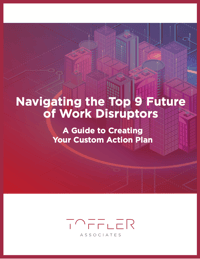 Navigating the Top 9 Future of Work Disruptors Guide Cover